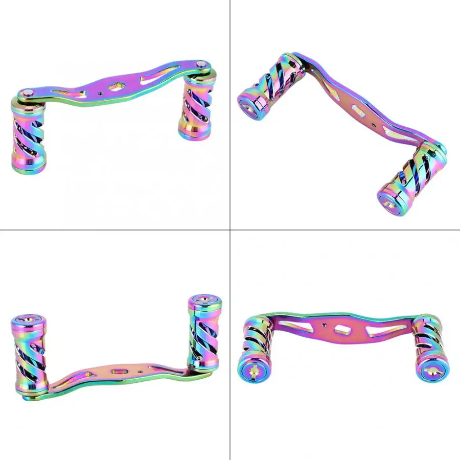 Rainbow Color Fishing Reel Handle Kit All Metal Anti-rust Reel Knob Rocker DIY Accessory Hole size 8X5mm fishing accessories
Rainbow Color Fishing Reel Handle Kit All Metal Anti-rust Reel Knob Rocker DIY Accessory Hole size 8X5mm fishing accessories