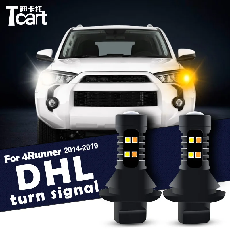 For Toyota 4runner accessories 2014 -2019 Led drl Daytime Running Light Turn Signal 2in1
For Toyota 4runner accessories 2014 -2019 Led drl Daytime Running Light Turn Signal 2in1