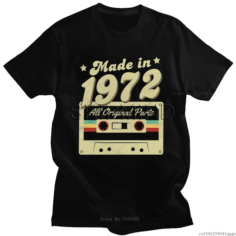 Made In 1972 T-shirt Graphic 49th 49 Years Old Birthday Gift Tee Tops Slim Fit Clothing Unisex Tee
Made In 1972 T-shirt Graphic 49th 49 Years Old Birthday Gift Tee Tops Slim Fit Clothing Unisex Tee
