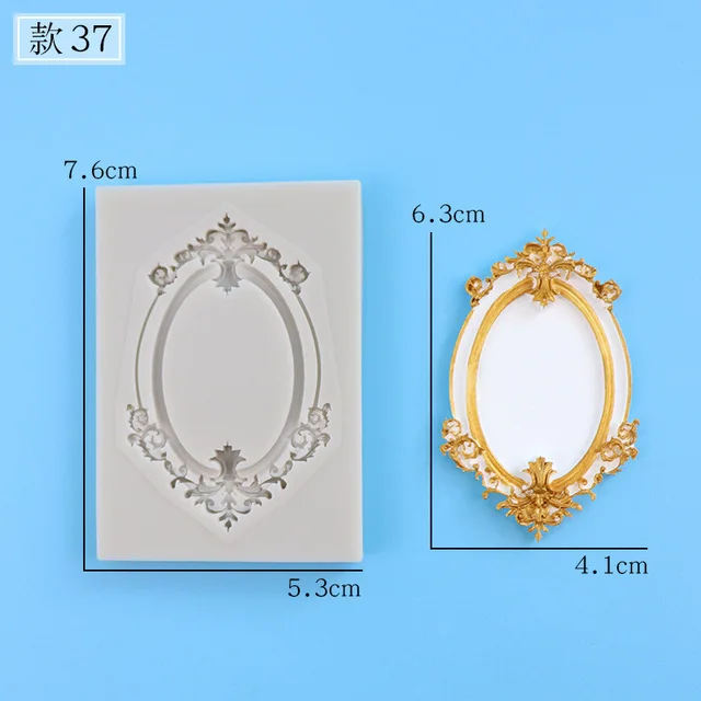 Embossed Photo Frame Fondant Silicone Mold for DIY Pastry Cupcake Dessert Lace Cake Decoration Kitchen Accessories Baking Tool
Embossed Photo Frame Fondant Silicone Mold for DIY Pastry Cupcake Dessert Lace Cake Decoration Kitchen Accessories Baking Tool