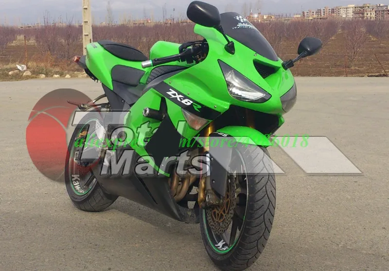 4Gifts New ABS Motorcycle Whole Fairings Kit Fit for kawasaki Ninja ZX6R 636 2005 2006 05 06 6R ZX-6R Bodywork set green black
4Gifts New ABS Motorcycle Whole Fairings Kit Fit for kawasaki Ninja ZX6R 636 2005 2006 05 06 6R ZX-6R Bodywork set green black