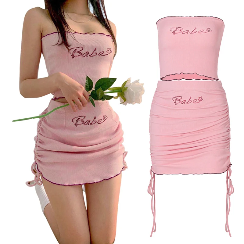 2021 женский спортивный костюм без рукавов принт буквы, кружевной жилет Топ + Ruched плиссированная кружевная мини-юбка-карандаш, комплект из 2 пр...
2021 женский спортивный костюм без рукавов принт буквы, кружевной жилет Топ + Ruched плиссированная кружевная мини-юбка-карандаш, комплект из 2 пр...