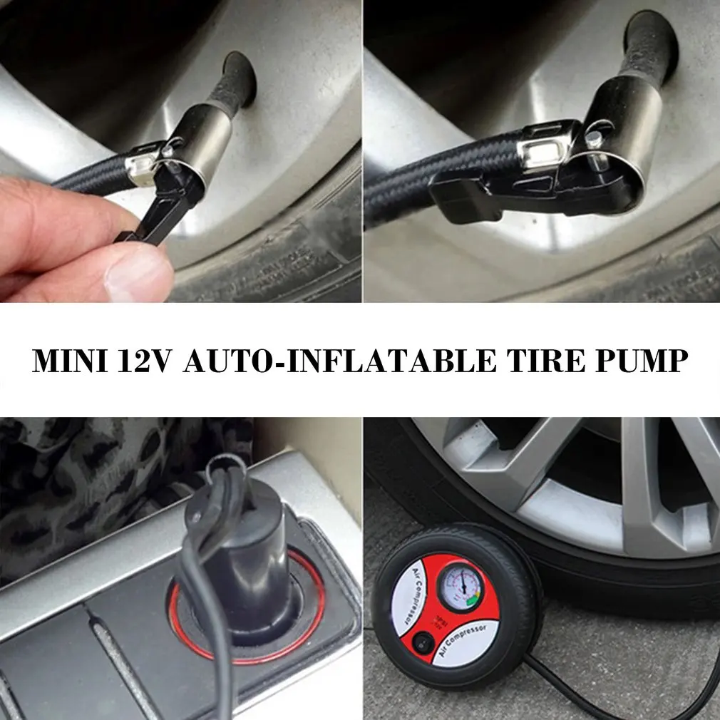 Vehicle Tire High Pressure Air Pump Electric Portable Automobile Air Pump Cigarette Lighter Tire Inflator
Vehicle Tire High Pressure Air Pump Electric Portable Automobile Air Pump Cigarette Lighter Tire Inflator