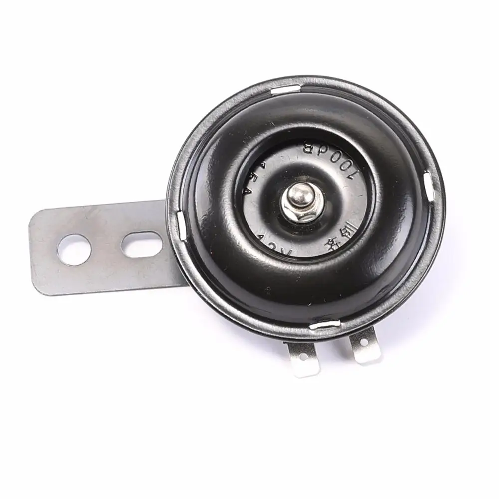 Genuine Universal Electric Air Horn 12V 36V 48V 1.5A 100db Waterproof Round Loud Trumpet Speaker For Scooter Moped Dirt Bike ATV
Genuine Universal Electric Air Horn 12V 36V 48V 1.5A 100db Waterproof Round Loud Trumpet Speaker For Scooter Moped Dirt Bike ATV