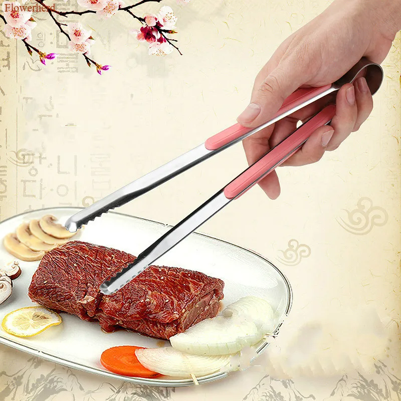Stainless Steel Food Clip Kitchen Baking Tools Bread Clip Grill Clip Steak Clips Grilled Meat Clips Food Serving Utensil Tong
Stainless Steel Food Clip Kitchen Baking Tools Bread Clip Grill Clip Steak Clips Grilled Meat Clips Food Serving Utensil Tong