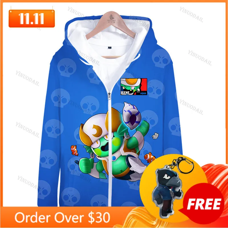 GENE Cartoon Game Jacket Tops Teen Clothes Shooter Kids Hoodies Browlers 3D Print Hoodie Men and Women Harajuku Sweatshirt
GENE Cartoon Game Jacket Tops Teen Clothes Shooter Kids Hoodies Browlers 3D Print Hoodie Men and Women Harajuku Sweatshirt