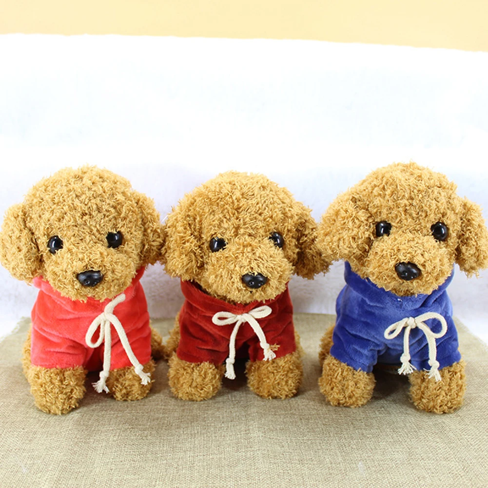 Soft Dog Doll Toy Simulation Dog Skin-Friendly Doll Appease Toy With Clothing Pp Cotton Stuffed Plush Animals Suggested 3Y+ Baby
Soft Dog Doll Toy Simulation Dog Skin-Friendly Doll Appease Toy With Clothing Pp Cotton Stuffed Plush Animals Suggested 3Y+ Baby