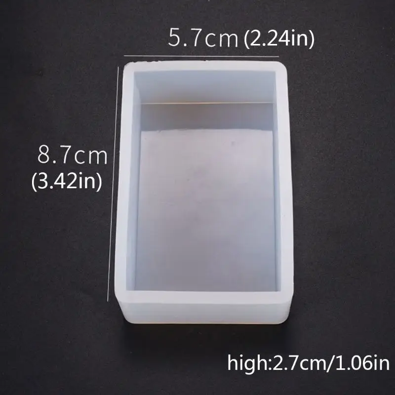 DIY Crystal Epoxy Glue Mold Rectangular Box Crafts Desktop Decorations Silicone Molds
DIY Crystal Epoxy Glue Mold Rectangular Box Crafts Desktop Decorations Silicone Molds
