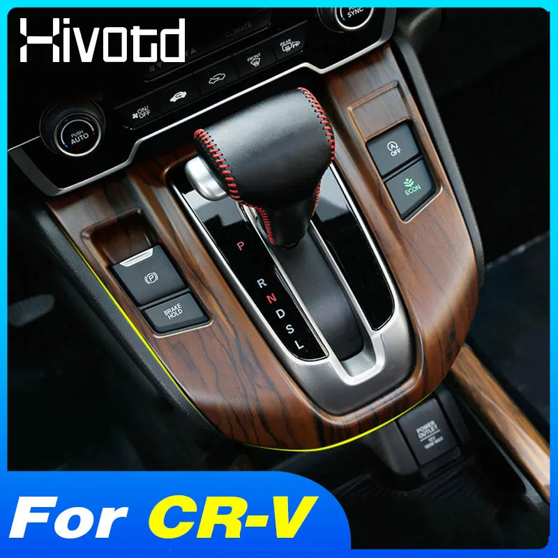 Hivotd Central Control Cover Trim Gear Shift Head Panel Decoration Interior Car Accessories Styling For Honda CRV CR-V 2017-2021
Hivotd Central Control Cover Trim Gear Shift Head Panel Decoration Interior Car Accessories Styling For Honda CRV CR-V 2017-2021
