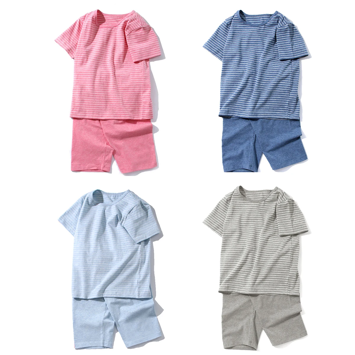 Подростковая Пижама, комплекты для больших мальчиков и девочек, летняя хлопковая одежда для сна в полоску, Детская Топ с коротким рукавом и ...
Подростковая Пижама, комплекты для больших мальчиков и девочек, летняя хлопковая одежда для сна в полоску, Детская Топ с коротким рукавом и ...