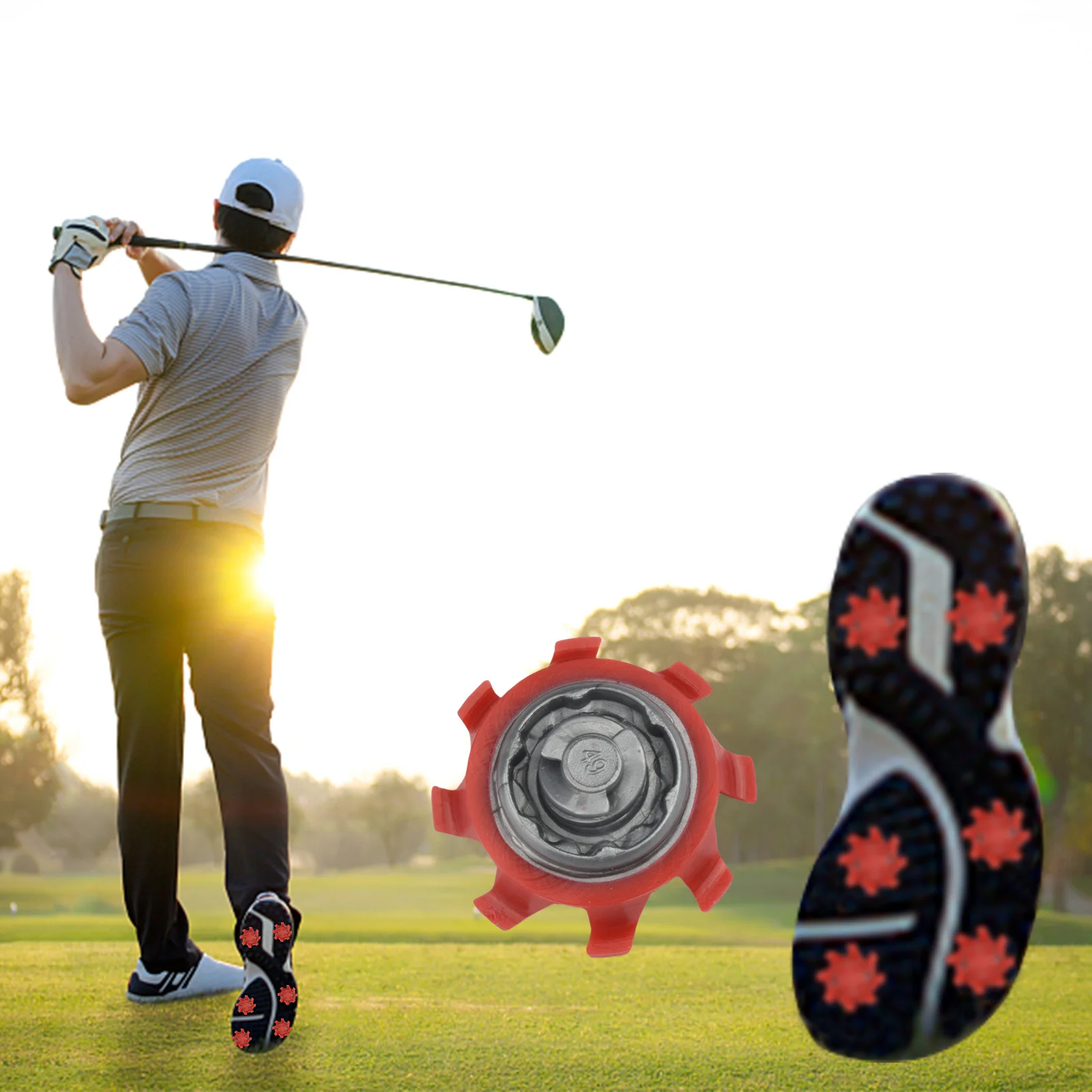 14 Pcs/Set Golf Cleats Shoes Spikes Stinger Rubber Screw Studs Golf Spikes Replacement Fast Twist Golf Shoes Replace Spikes
14 Pcs/Set Golf Cleats Shoes Spikes Stinger Rubber Screw Studs Golf Spikes Replacement Fast Twist Golf Shoes Replace Spikes