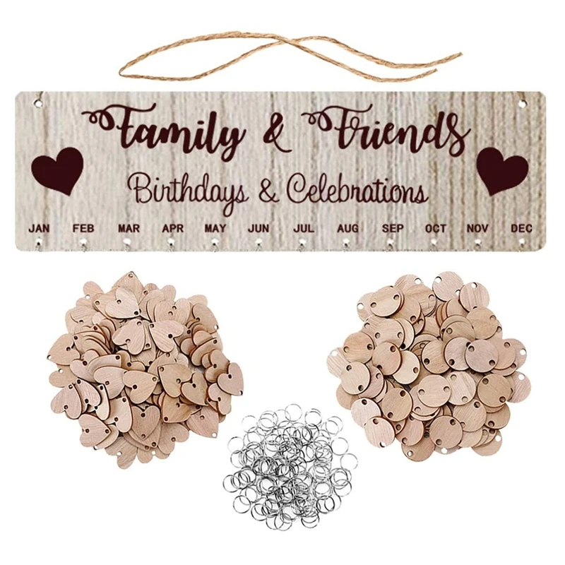 Family Friends Birthday Calendar DIY Wooden Hanging Calendar Home Wall Decoration New Year Festival Gifts
Family Friends Birthday Calendar DIY Wooden Hanging Calendar Home Wall Decoration New Year Festival Gifts