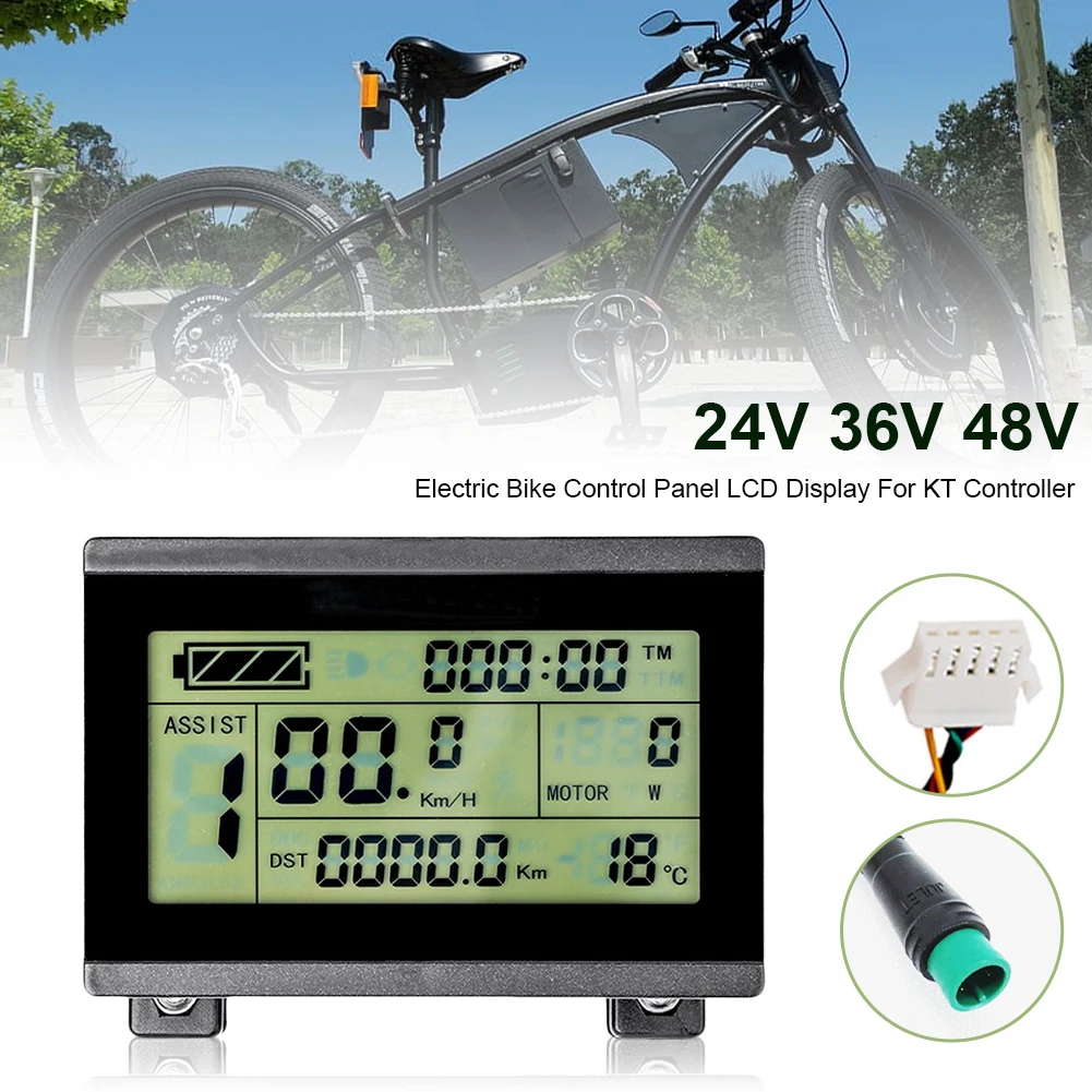 24V/36V/48V Electric Bike Control Panel LCD Display KT LCD3 Display with SM or Waterproof Connector For KT Controller
24V/36V/48V Electric Bike Control Panel LCD Display KT LCD3 Display with SM or Waterproof Connector For KT Controller