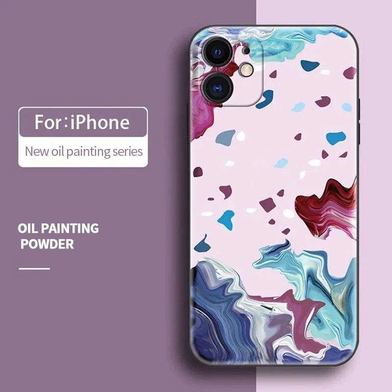 Oil Painting Watercolor Silicone Case for Apple iPhone Series Scratch-resistant Cover for iPhone 12 11 Pro Max Mini X S 7 8 Plus
Oil Painting Watercolor Silicone Case for Apple iPhone Series Scratch-resistant Cover for iPhone 12 11 Pro Max Mini X S 7 8 Plus
