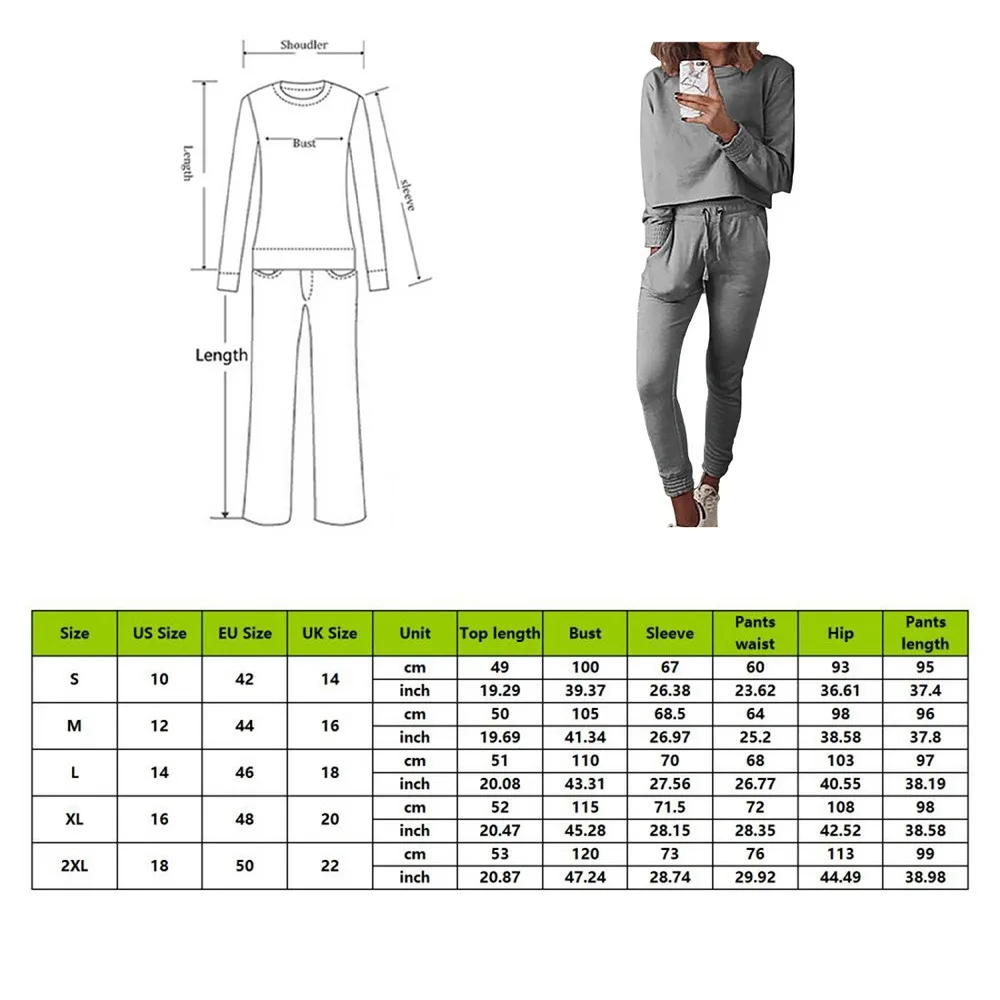 Tracksuit Women 2 Piece Set Loose Comfortable Simple Style Solid Color Long Sleeve Casual Suit Clothes 2020 top Spring Autumn
Tracksuit Women 2 Piece Set Loose Comfortable Simple Style Solid Color Long Sleeve Casual Suit Clothes 2020 top Spring Autumn