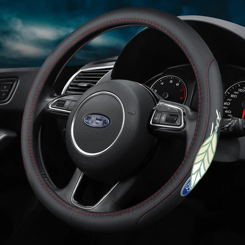 Car Steering Wheel Cover Anti-Slip for Ford Ranger Fiesta Focus Everest Mondeo Escape Kuga EcoSport Logo Logo 38cm Accessories
Car Steering Wheel Cover Anti-Slip for Ford Ranger Fiesta Focus Everest Mondeo Escape Kuga EcoSport Logo Logo 38cm Accessories