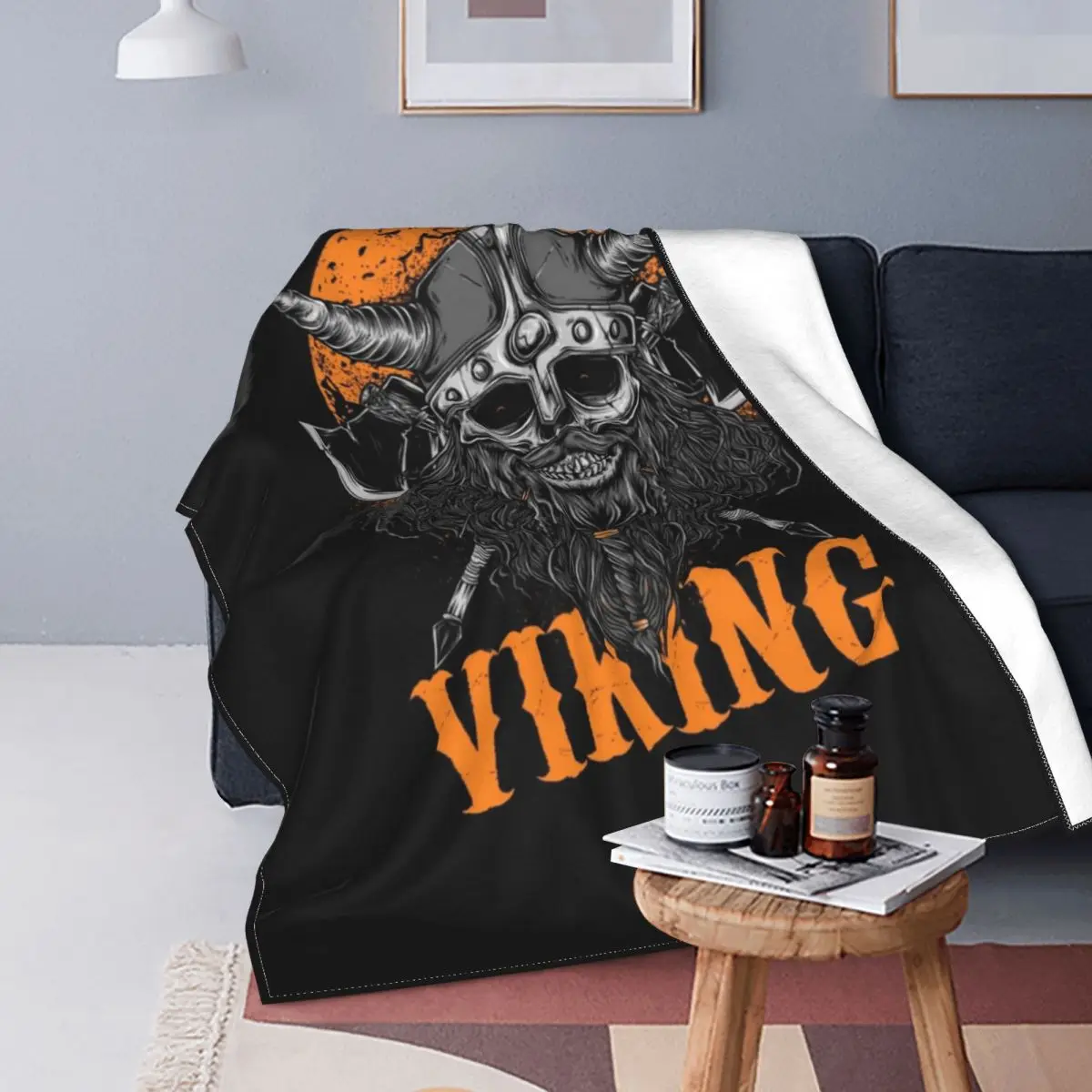 Vikings Yellow Skull Blanket Flannel Textile Decor Gunnhild Breathable Lightweight Throw Blanket for Home Office Bedding Throws 
Vikings Yellow Skull Blanket Flannel Textile Decor Gunnhild Breathable Lightweight Throw Blanket for Home Office Bedding Throws