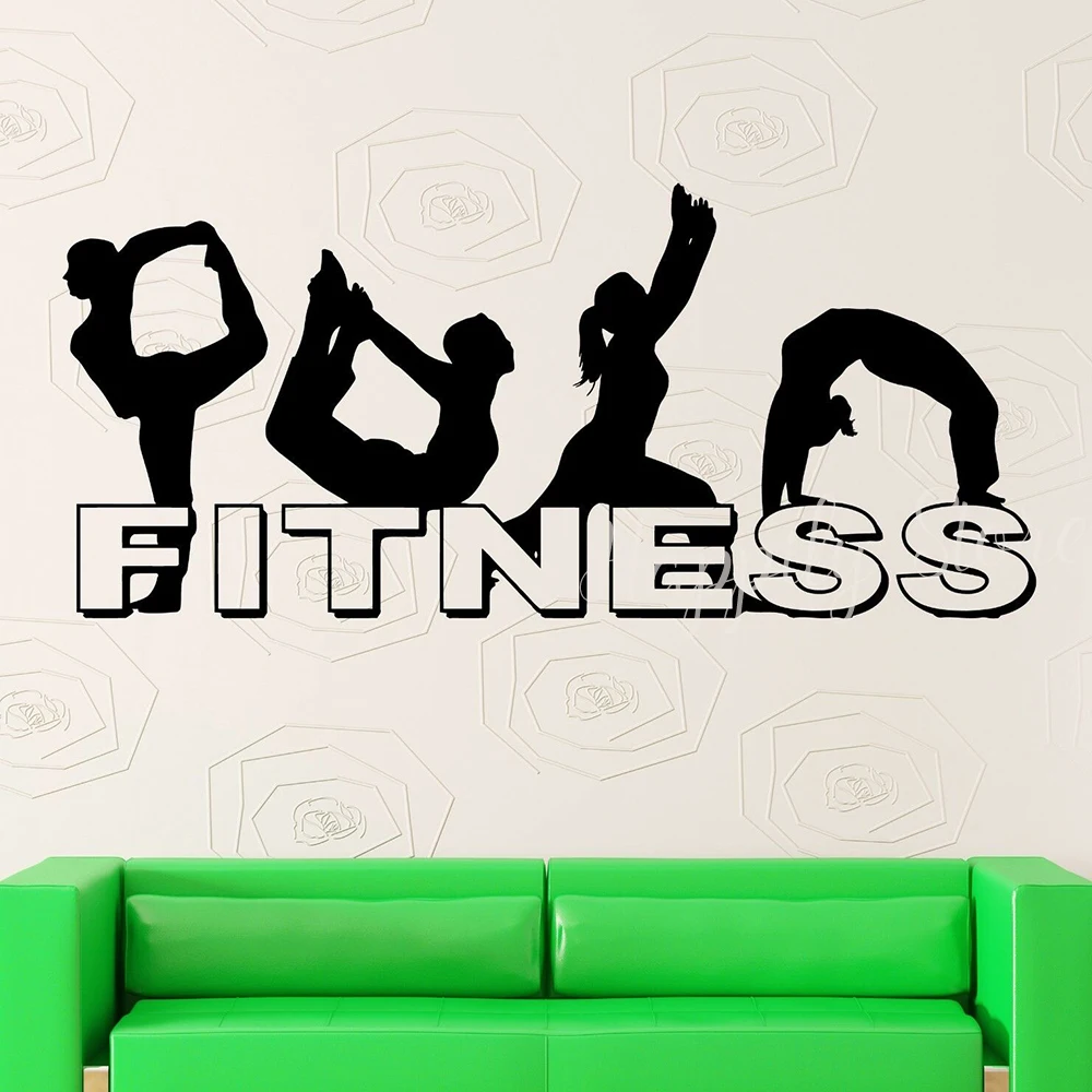 Фитнес наклейки на стену для гимнастики Спорт Йога девушки спортзал виниловая наклейка гаража стены Плакаты для дома обои декорации в интерьере P596 
Фитнес наклейки на стену для гимнастики Спорт Йога девушки спортзал виниловая наклейка гаража стены Плакаты для дома обои декорации в интерьере P596