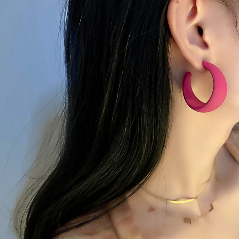 New Trend Candy Color C-shaped Women's Gift Earrings Small Fresh Temperament Design Earrings Women Wholesale
New Trend Candy Color C-shaped Women's Gift Earrings Small Fresh Temperament Design Earrings Women Wholesale
