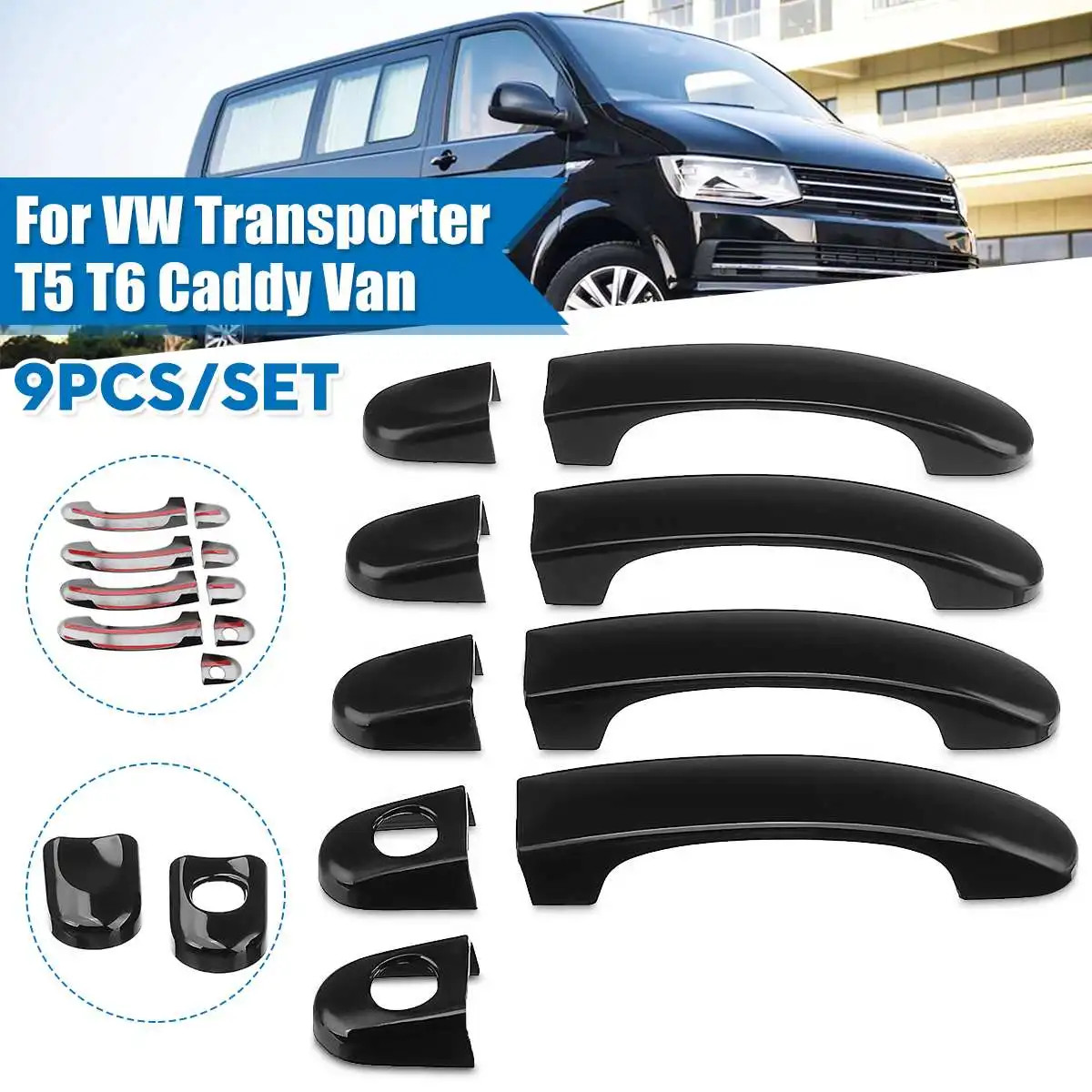 4 различных стиля 1 комплект накладки на дверные ручки для VW TRANSPORTER для T5 2003 2004-2015 для T6 2015-up для CADDY VAN 2004-2015
4 различных стиля 1 комплект накладки на дверные ручки для VW TRANSPORTER для T5 2003 2004-2015 для T6 2015-up для CADDY VAN 2004-2015