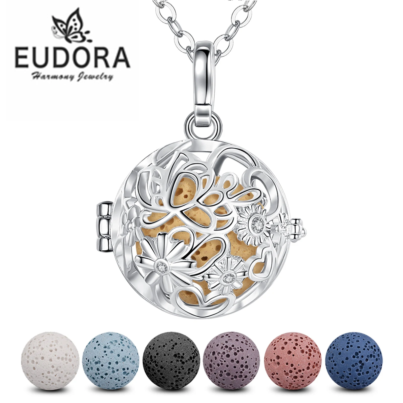 Eudora Новинка DIY подвеска с ароматом Маргаритки-диффузор плавающий кулон-клетка 7