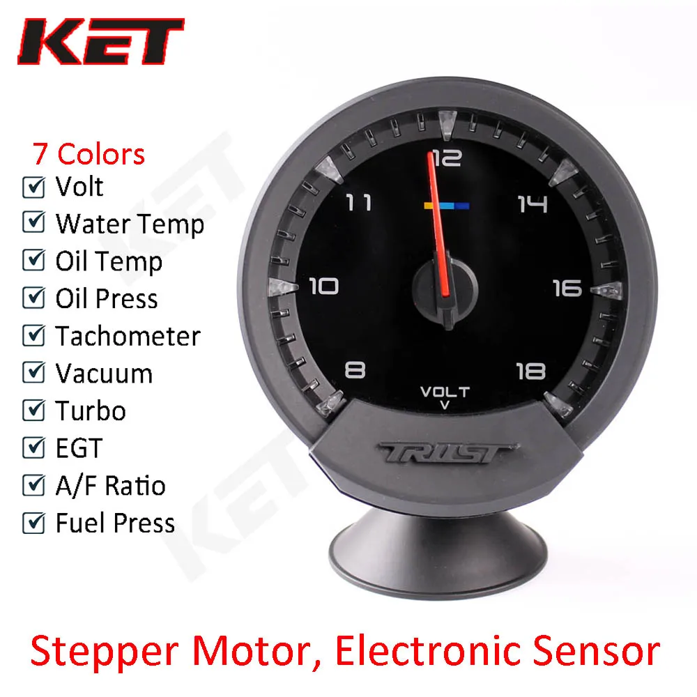 GReddi Sirius Meter Series Trust 74 мм 7 ЦВЕТОВ автоматический измеритель напряжения воды