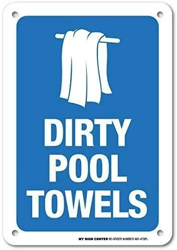 Guadalupe Ross Metal Tin Sign New Dirty Pool Towels Sign Sign Wall Decor Metal Sign
Guadalupe Ross Metal Tin Sign New Dirty Pool Towels Sign Sign Wall Decor Metal Sign