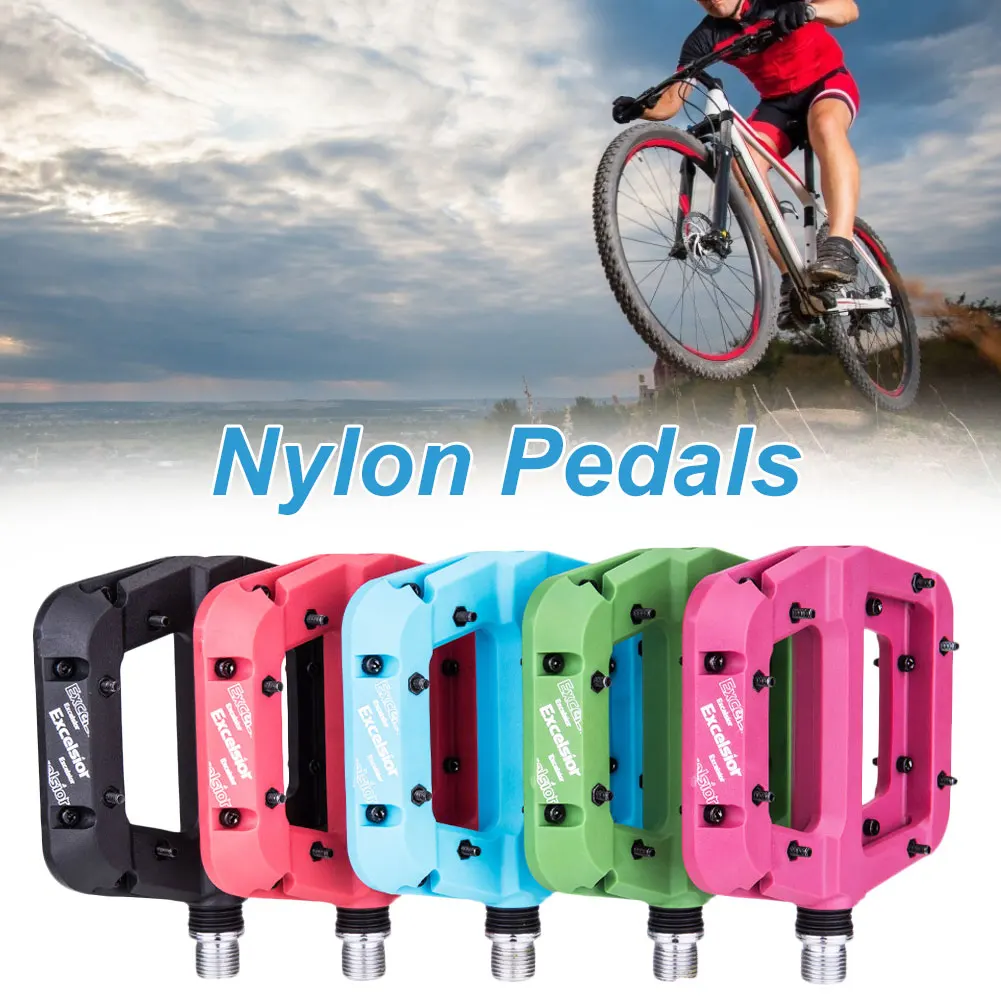 2021 new Mountain Non-Slip Bike Pedals Platform Bicycle Flat Alloy Pedals 9/16" 3 Bearings for Road MTB Fixie Bikes
2021 new Mountain Non-Slip Bike Pedals Platform Bicycle Flat Alloy Pedals 9/16" 3 Bearings for Road MTB Fixie Bikes