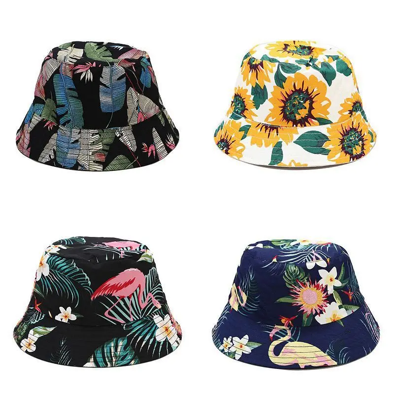 2021 New Tropical Print Leaf Pattern Fisherman Hat Female Summer Outdoor Leisure Sun Hat Foldable Basin Hat
2021 New Tropical Print Leaf Pattern Fisherman Hat Female Summer Outdoor Leisure Sun Hat Foldable Basin Hat