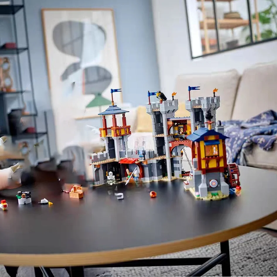 Creative Series Medieval Knights castle Siege Military war Games bricks 31120 medieval castle Toys for Kids Christmas Gifts
Creative Series Medieval Knights castle Siege Military war Games bricks 31120 medieval castle Toys for Kids Christmas Gifts