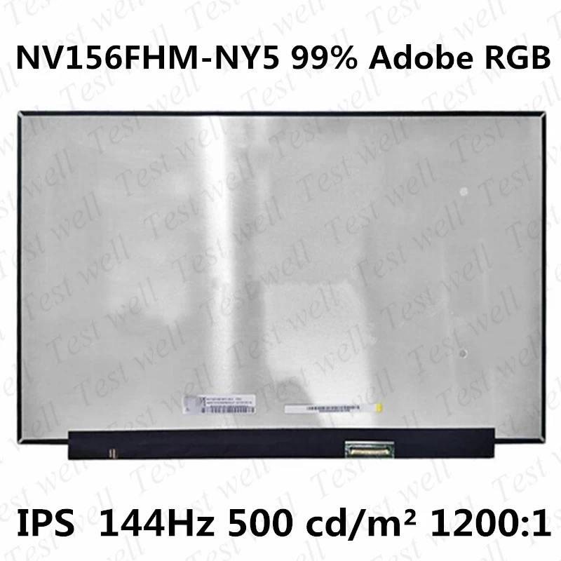 NV156FHM-NY5 15.6'' 1920*1080IPS 40PIN 144HZ Contrast Ratio1200:1 500 cd/m² 99%SRGB FHD LCD Display NV156FHM-NY5 FRU 5D10X18114
NV156FHM-NY5 15.6'' 1920*1080IPS 40PIN 144HZ Contrast Ratio1200:1 500 cd/m² 99%SRGB FHD LCD Display NV156FHM-NY5 FRU 5D10X18114