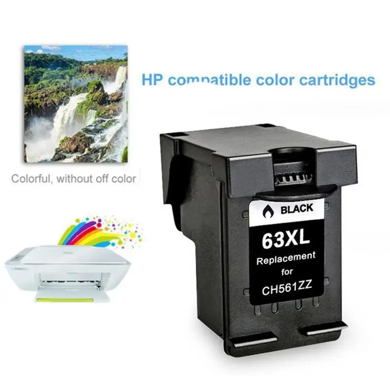 Ink cartridge compatible with 63XL ink cartridge 2130 printer officejet 3630 cartridge 3830 4650 4520 T7D3
Ink cartridge compatible with 63XL ink cartridge 2130 printer officejet 3630 cartridge 3830 4650 4520 T7D3