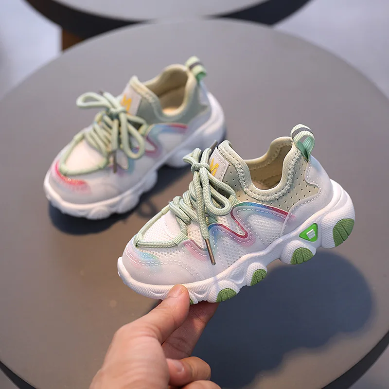 Демисезонная детская повседневная обувь, детские кроссовки для маленьких мальчиков и девочек, дышащие мягкие противоскользящие спортивны...
Демисезонная детская повседневная обувь, детские кроссовки для маленьких мальчиков и девочек, дышащие мягкие противоскользящие спортивны...