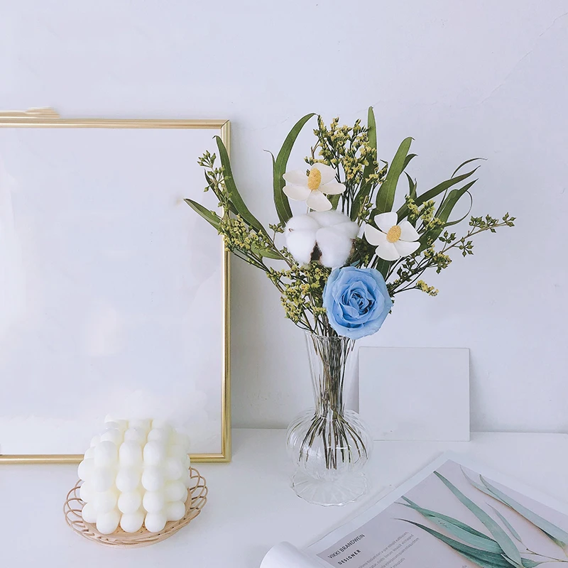 Flower Vase for Wedding Decor Centerpiece Glass Vase Planter Tabletop Terrarium Glass Containers Handmade Flower Vase Nordic
Flower Vase for Wedding Decor Centerpiece Glass Vase Planter Tabletop Terrarium Glass Containers Handmade Flower Vase Nordic