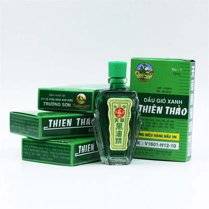5PCS 12ml Refreshing Oil Vietnam Balm For Headache Dizziness Medicinal Oil Pain Rheumatism Abdominal Pain Fengyoujing
5PCS 12ml Refreshing Oil Vietnam Balm For Headache Dizziness Medicinal Oil Pain Rheumatism Abdominal Pain Fengyoujing