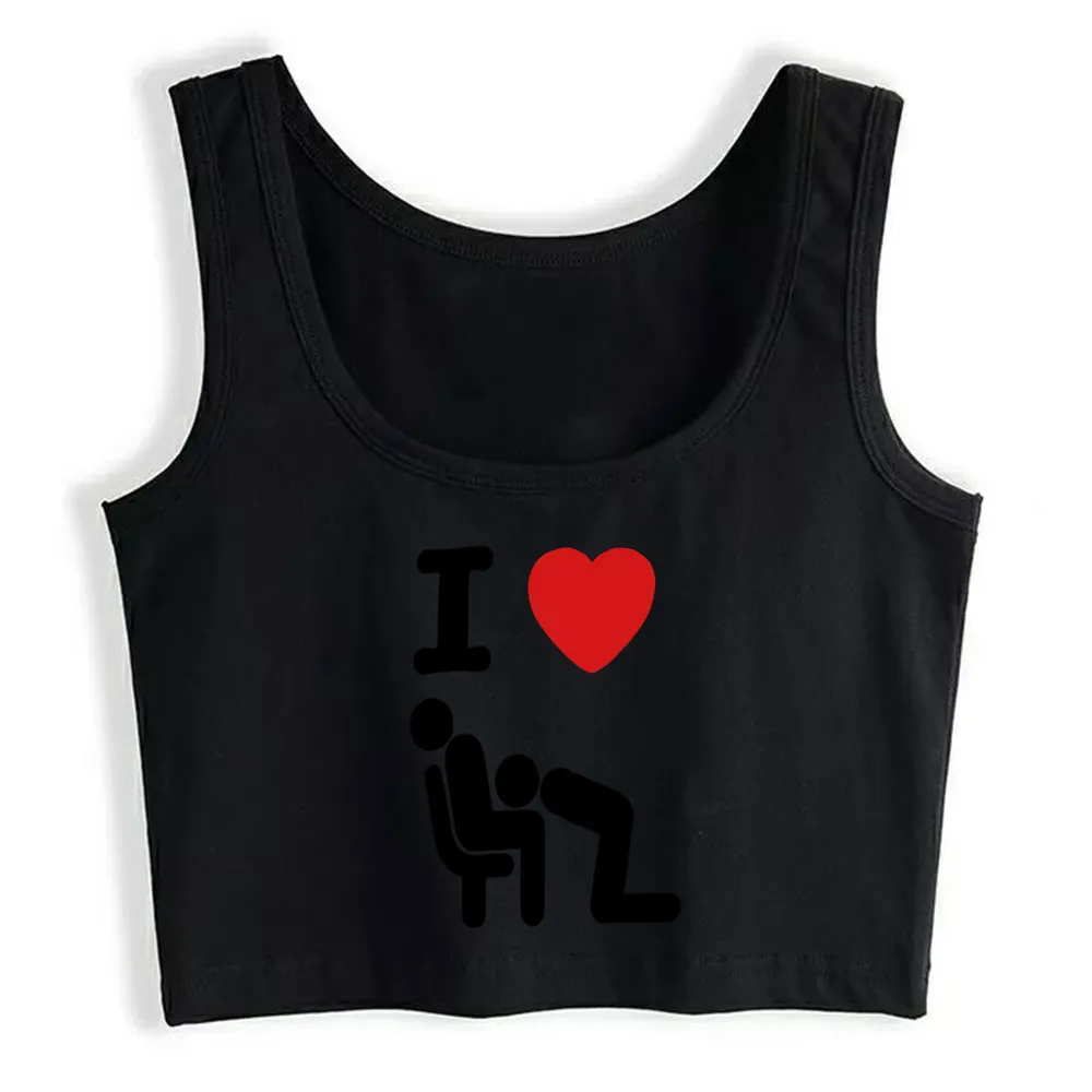 Crop Top Female I LOVE BLOWJOBS Design Inscriptions Custom Yoga Vest Tank Top 
Crop Top Female I LOVE BLOWJOBS Design Inscriptions Custom Yoga Vest Tank Top