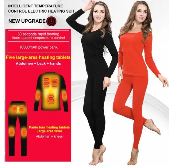 Winter Heated Jacket Women Motorcycle Heating Jacket Electric USB Heating Thermal Underwear Set Shirt Top Clothes M-3XL
Winter Heated Jacket Women Motorcycle Heating Jacket Electric USB Heating Thermal Underwear Set Shirt Top Clothes M-3XL