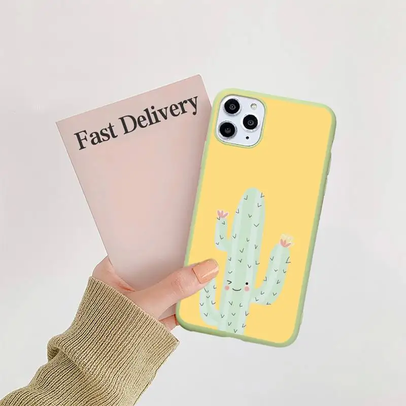 Cactus Cute Cartoon Fruit Phone Case Candy Color for iPhone 11 12 mini pro XS MAX 8 7 6 6S Plus X 5S SE 2020 XR
Cactus Cute Cartoon Fruit Phone Case Candy Color for iPhone 11 12 mini pro XS MAX 8 7 6 6S Plus X 5S SE 2020 XR
