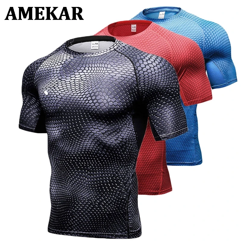 Quick Dry Workout Running Shirt Compression Fitness Tops Breathable Gym T-shirts Clothing Rashguard Male Sport Shirts Men
Quick Dry Workout Running Shirt Compression Fitness Tops Breathable Gym T-shirts Clothing Rashguard Male Sport Shirts Men