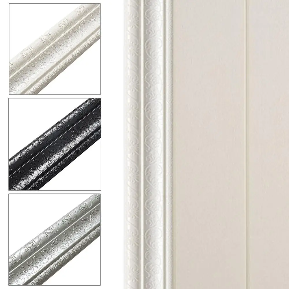 Self-adhesive Wall Sticker Waterproof Top Corner Line Wall Edge Strip Wall Waist Line Sticker Tile Wallpaper Border Home Decor
Self-adhesive Wall Sticker Waterproof Top Corner Line Wall Edge Strip Wall Waist Line Sticker Tile Wallpaper Border Home Decor