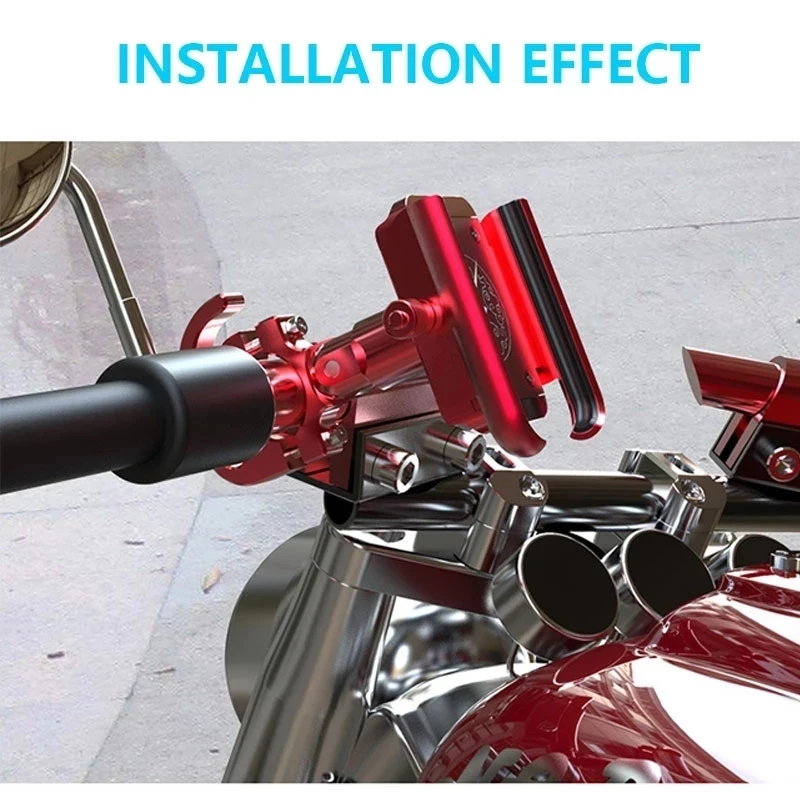 Bicycle Mobile Phone Holder Universal Bike Motorcycle Handlebar Clip Stand for 4-6.5 Inch Smartphone Holder GPS Mount Bracket
Bicycle Mobile Phone Holder Universal Bike Motorcycle Handlebar Clip Stand for 4-6.5 Inch Smartphone Holder GPS Mount Bracket