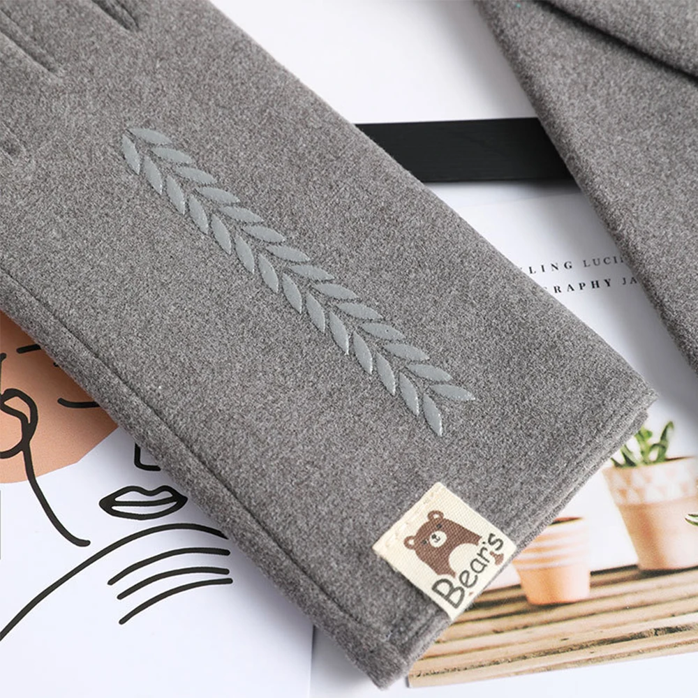 Warmer Velvet Gloves Mittens Women Winter Gloves Keep Warm Touch Screen Gloves Single Layer Velvet Inside Female Elegant Gloves
Warmer Velvet Gloves Mittens Women Winter Gloves Keep Warm Touch Screen Gloves Single Layer Velvet Inside Female Elegant Gloves