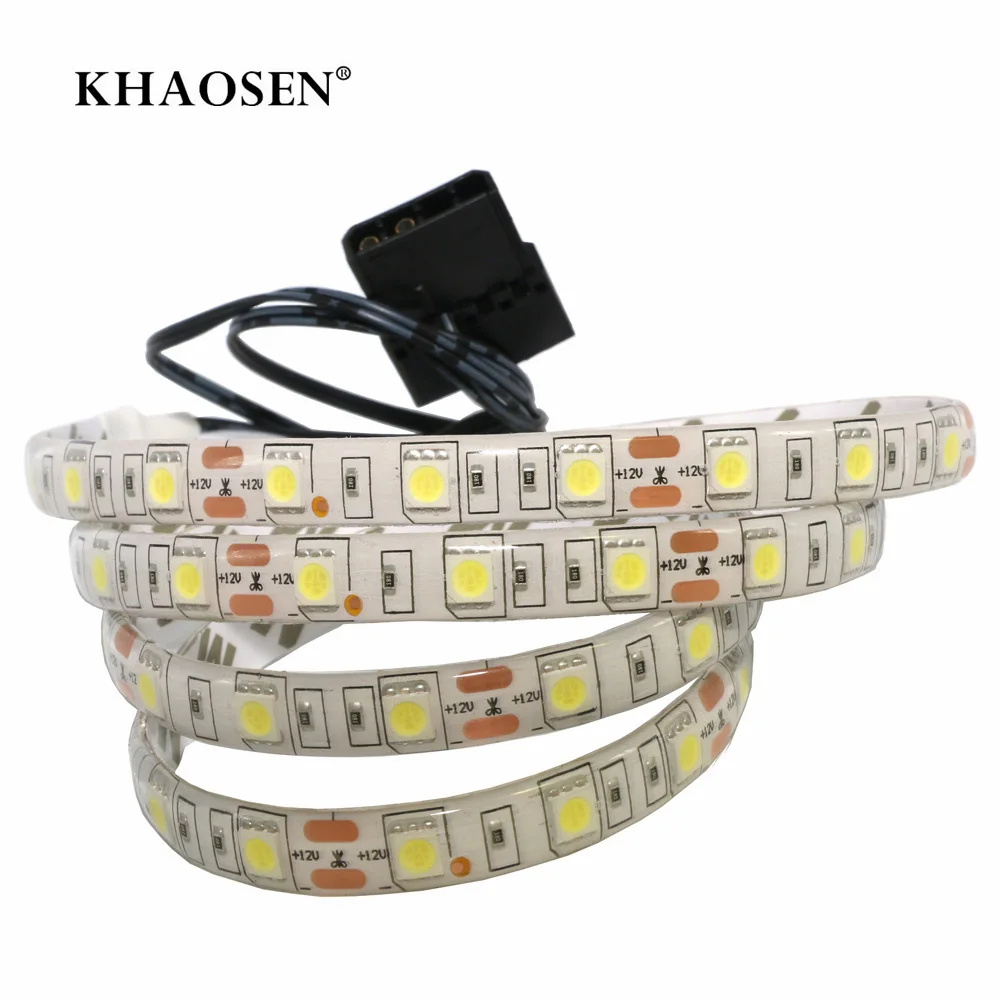 Гибкая светодиодная лента 5050 SMD для компьютера, 12 В
Гибкая светодиодная лента 5050 SMD для компьютера, 12 В