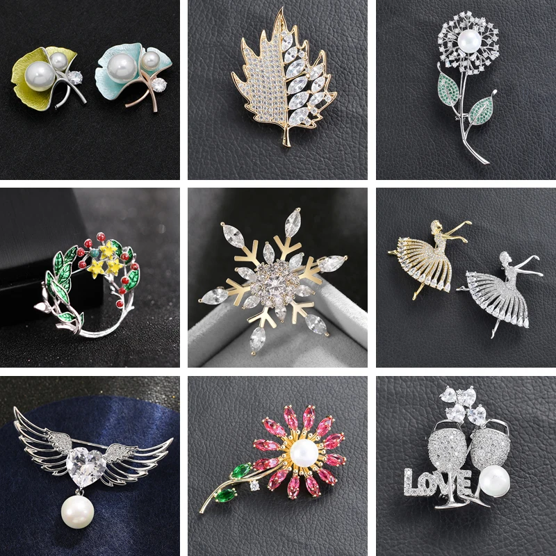 Luxury Big Feather Flower Dance Girl Snowflake Brooches Pins Jewelry Cubic Zirconias Brooch for Women Bouquet Christmas Broche
Luxury Big Feather Flower Dance Girl Snowflake Brooches Pins Jewelry Cubic Zirconias Brooch for Women Bouquet Christmas Broche