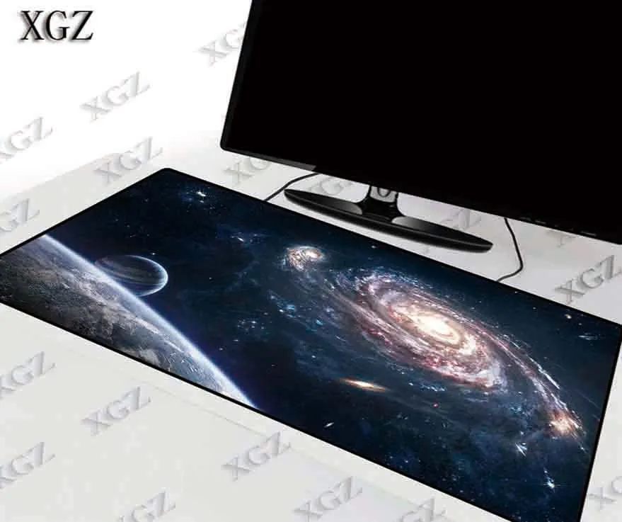 Большой игровой коврик для мыши XGZ с космической планетой, коврик с застежкой по краю, клавиатура, настольный геймерский коврик для ноутбука 
Большой игровой коврик для мыши XGZ с космической планетой, коврик с застежкой по краю, клавиатура, настольный геймерский коврик для ноутбука