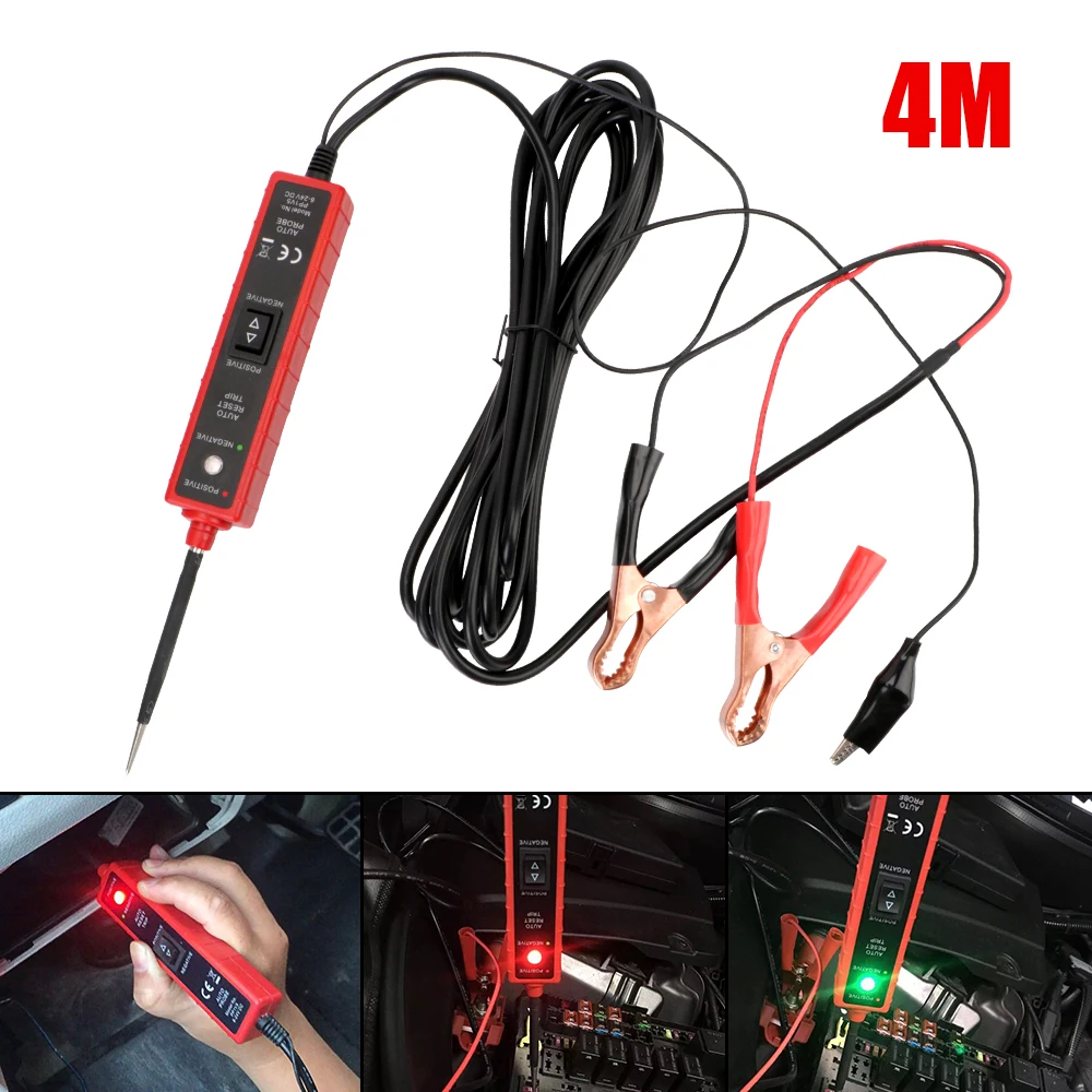 Car Circuit Tester Auto Power Scan Electrical System Diagnostic Tool LED Light Power Probe Pen Voltage Test
Car Circuit Tester Auto Power Scan Electrical System Diagnostic Tool LED Light Power Probe Pen Voltage Test
