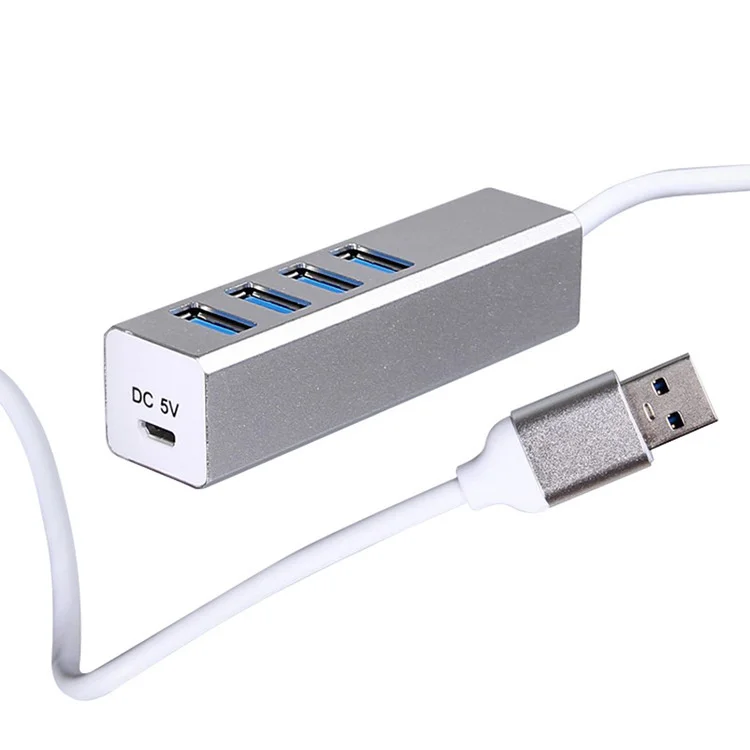 Usb3.04 высокоскоростной 3,0 концентратор, новый сплиттер из алюминиевого сплава, компьютерные аксессуары
Usb3.04 высокоскоростной 3,0 концентратор, новый сплиттер из алюминиевого сплава, компьютерные аксессуары