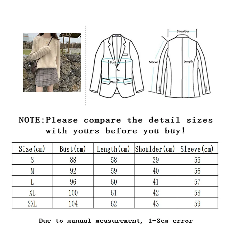 Vangull Solid Color Pullover Sweater Bottoming Shirt Women's Fashion 2020 New Round Neck Long Sleeve Knitted Loose Sweater Top
Vangull Solid Color Pullover Sweater Bottoming Shirt Women's Fashion 2020 New Round Neck Long Sleeve Knitted Loose Sweater Top