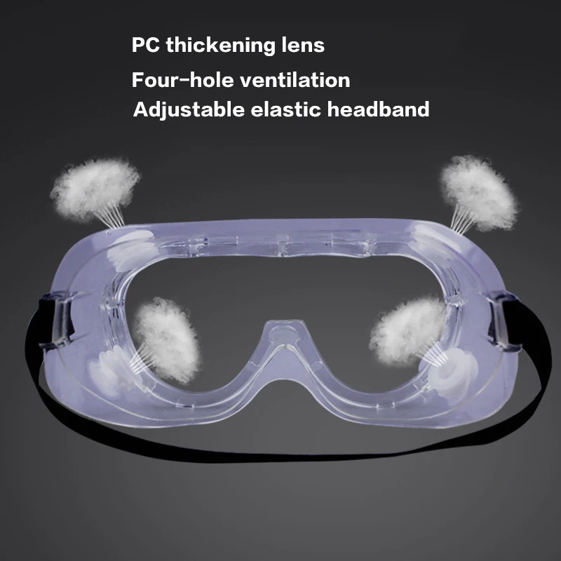 Protective Safety Glasses Work Anti Dust Eye Anti-Fog Anti-sand windproof Anti Dust Saliva Transparent Goggles Eye Protection
Protective Safety Glasses Work Anti Dust Eye Anti-Fog Anti-sand windproof Anti Dust Saliva Transparent Goggles Eye Protection