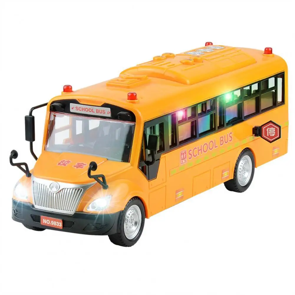 School Bus Toy Burrs-free Battery-operated Household Accessory Toddler Educational Bus Driving Toy for Kids
School Bus Toy Burrs-free Battery-operated Household Accessory Toddler Educational Bus Driving Toy for Kids
